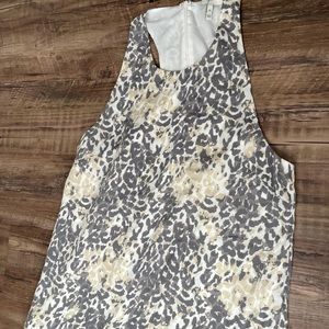 Joie cheetah sleeveless blouse
